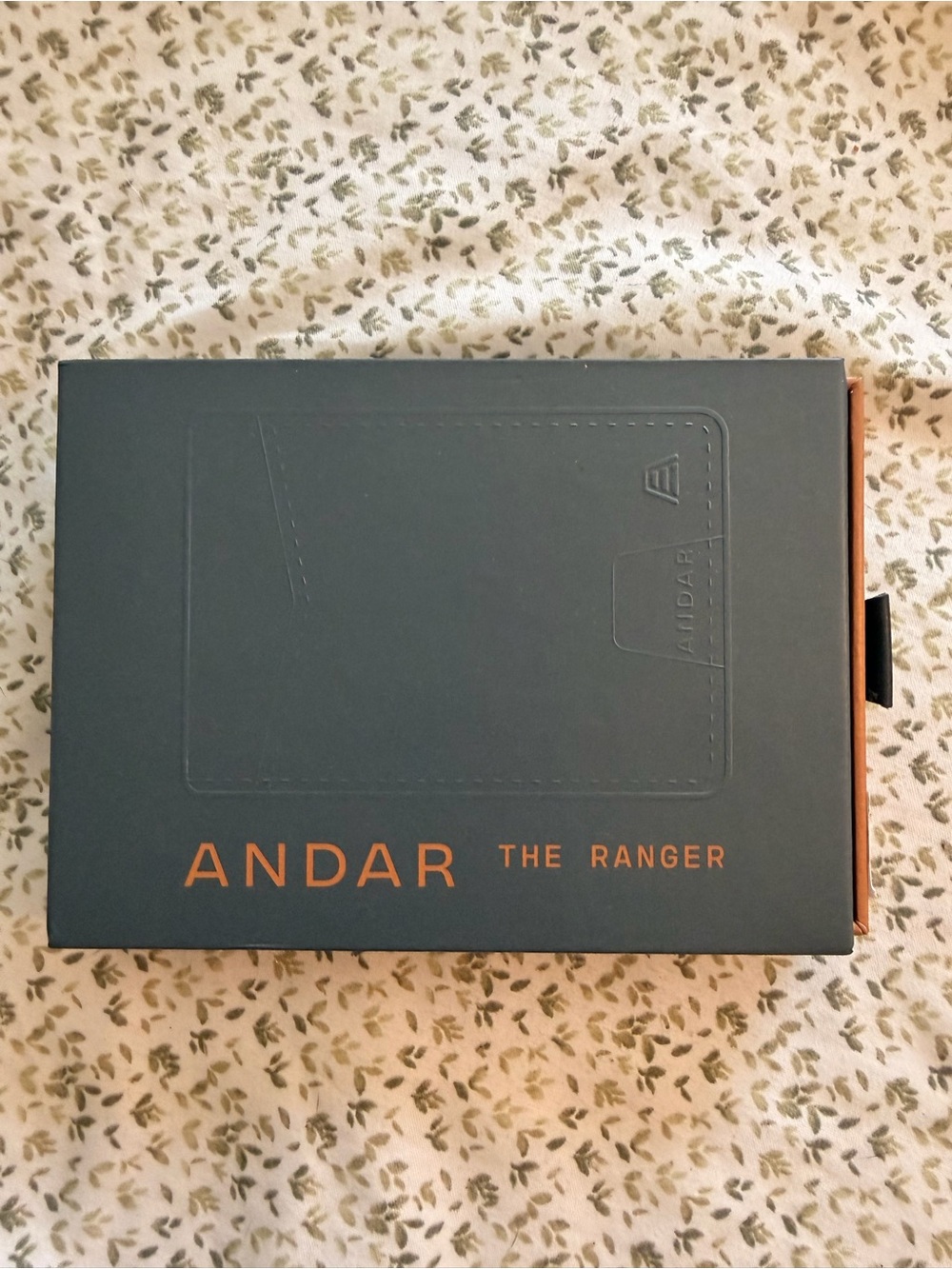 Andar The Ranger Slim Card Wallet - Black